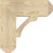 Ekena Millwork Legacy Craftsman Rough Sawn Bracket, Douglas Fir, 6"W x 20"D x 20"H BKT06X20X20LEC04RDF - alternate 4